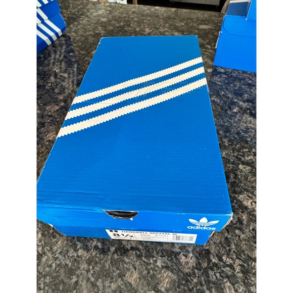 Adidas Handball Spezial W Lime Green Pink Suede Gum Sole JP8752 Womens 8.5 NEW - Picture 7 of 7